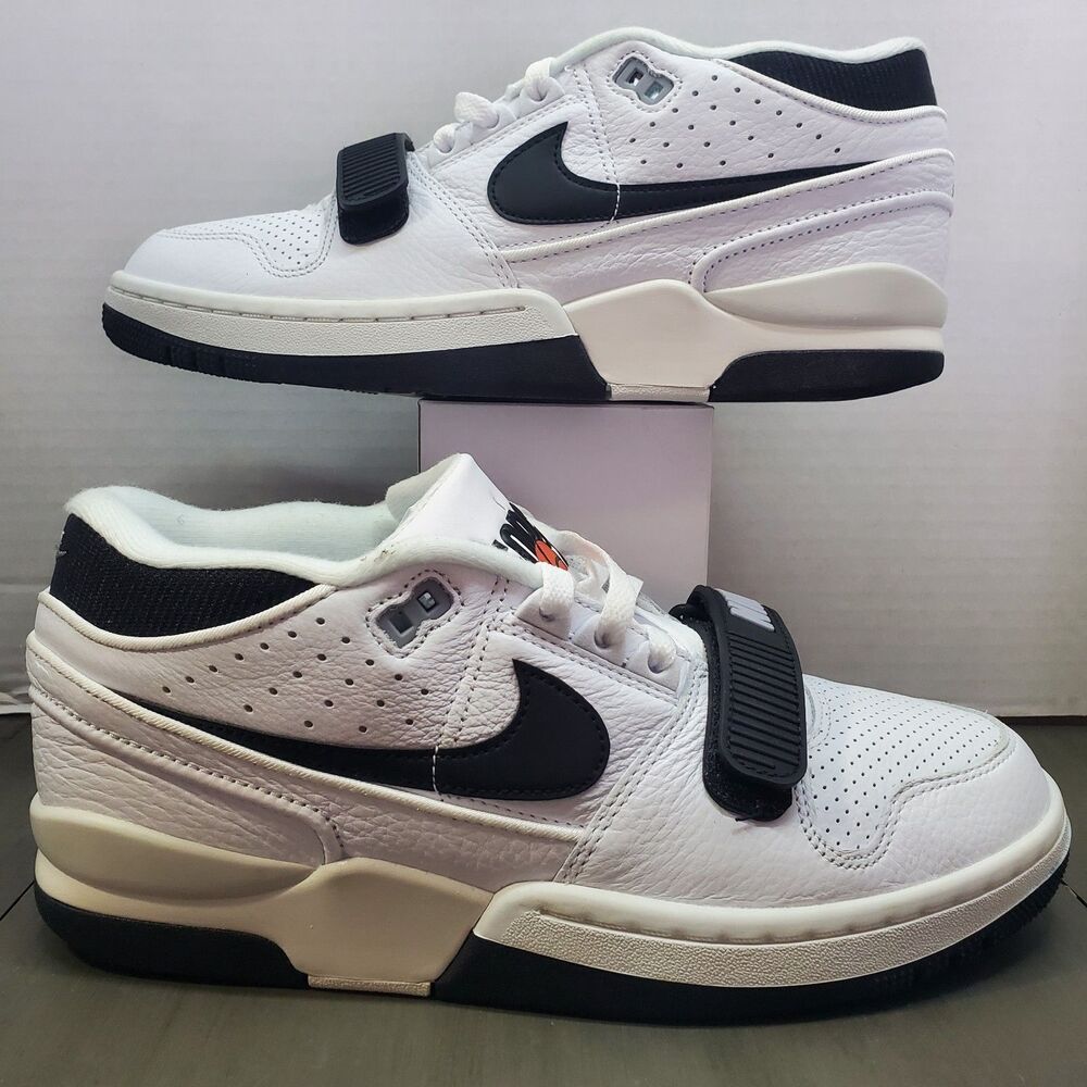 Nike Air Alpha Force 88 FQ8183-100 Men's 8.5 White Black NWOT Sneakers